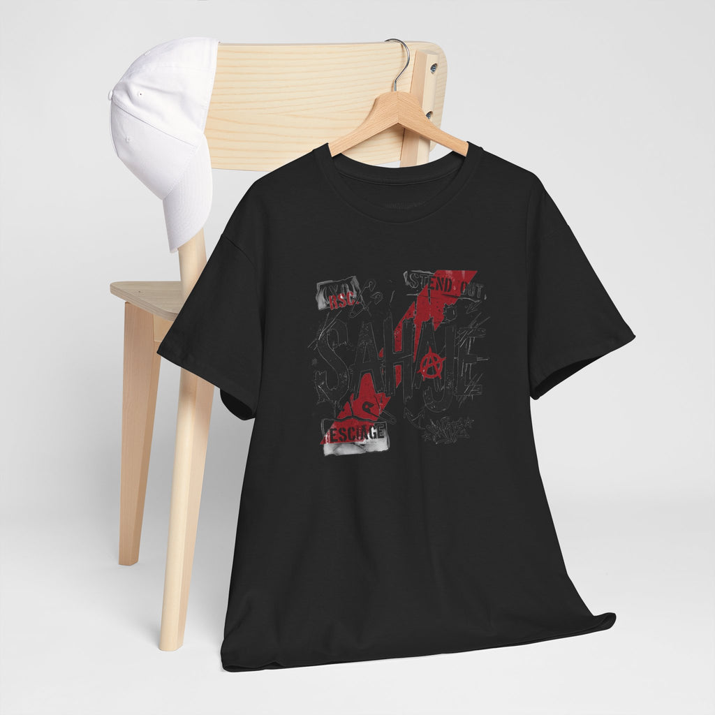 Sahaje Graphic Tee — Street Art Urban Casual T-Shirt