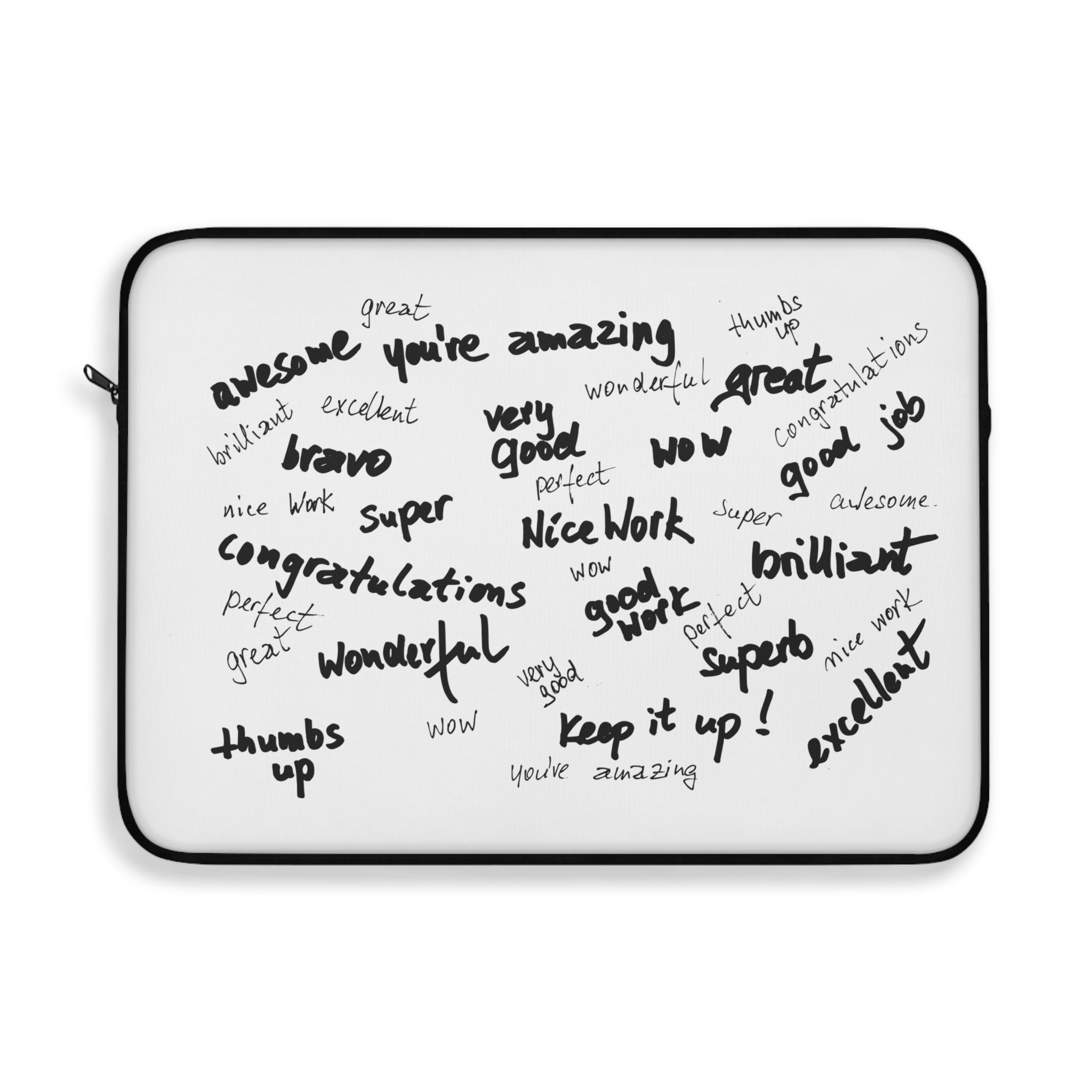 Inspirational Laptop Sleeve, Motivational Notebook Case, Great Gift for Students, Encouragement Sleeve, Back to School Accessories, [...]