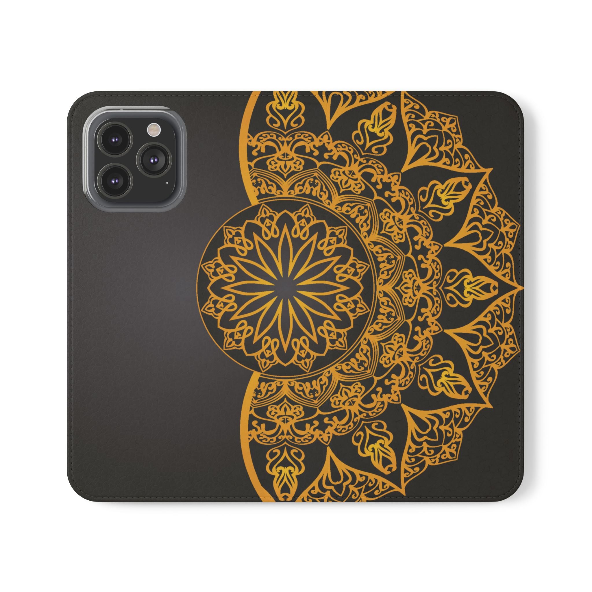 Elegant Mandala Flip Cases for Phones, Stylish Phone Wallet, Personalized Smartphone Cover, Perfect Gift for Occasions
