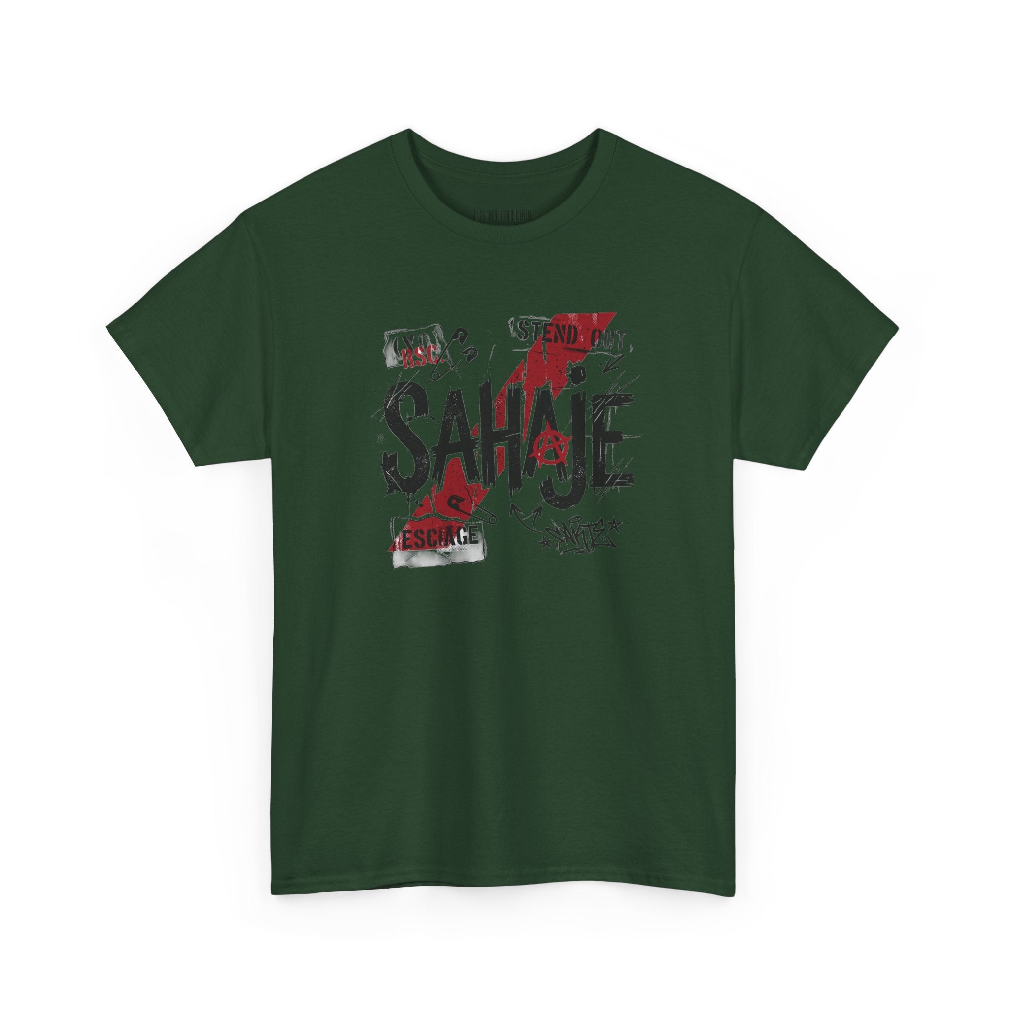 Sahaje Graphic Tee — Street Art Urban Casual T-Shirt