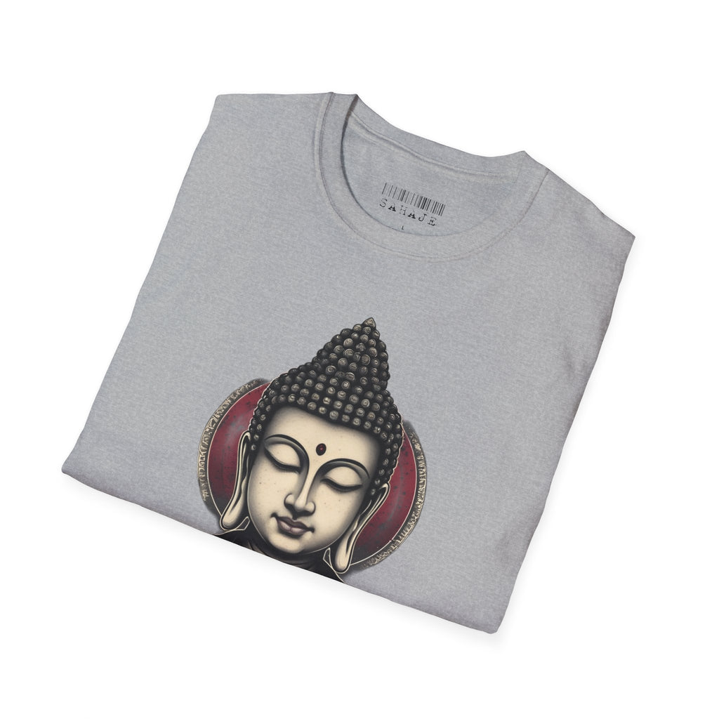 Buddha Portrait T-Shirt — Zen Meditation Graphic Tee