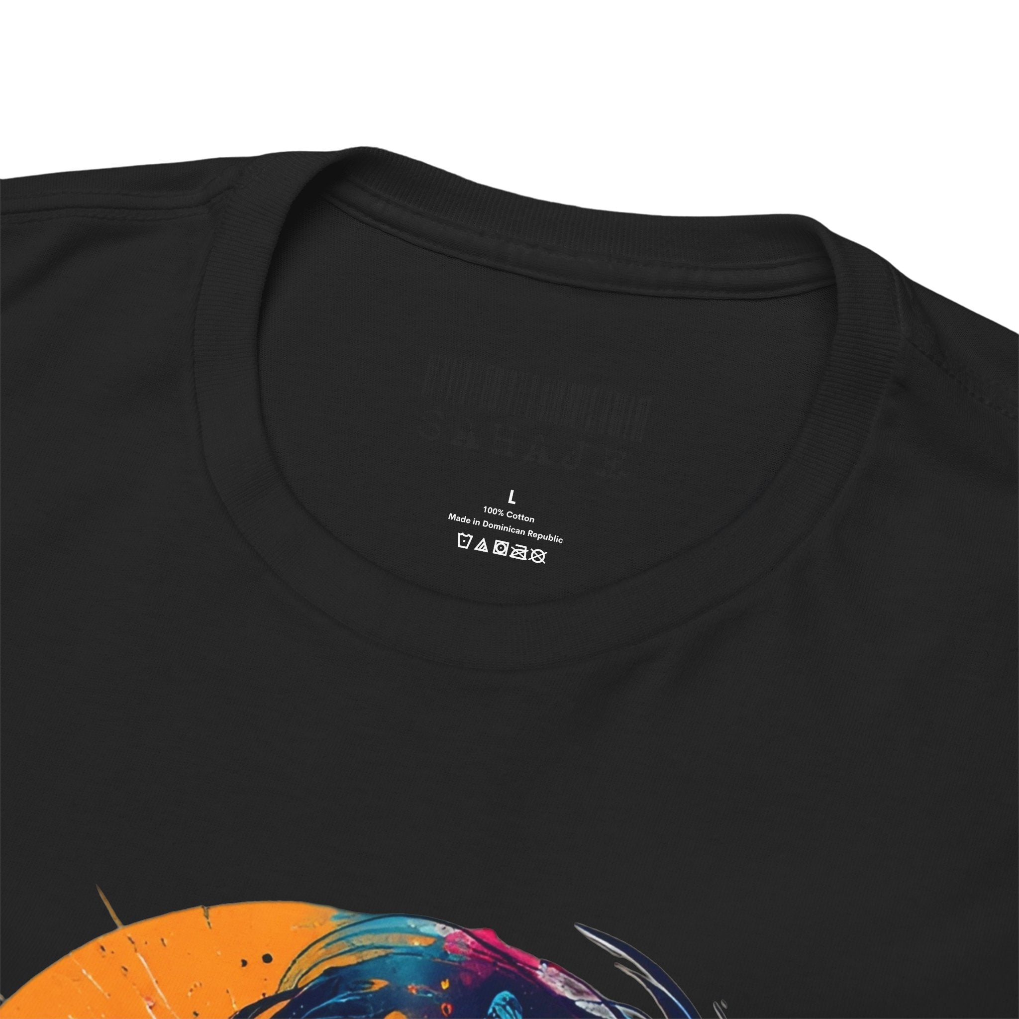 Butterfly Silhouette Graphic Tee — Colorful Maternity Profile Design