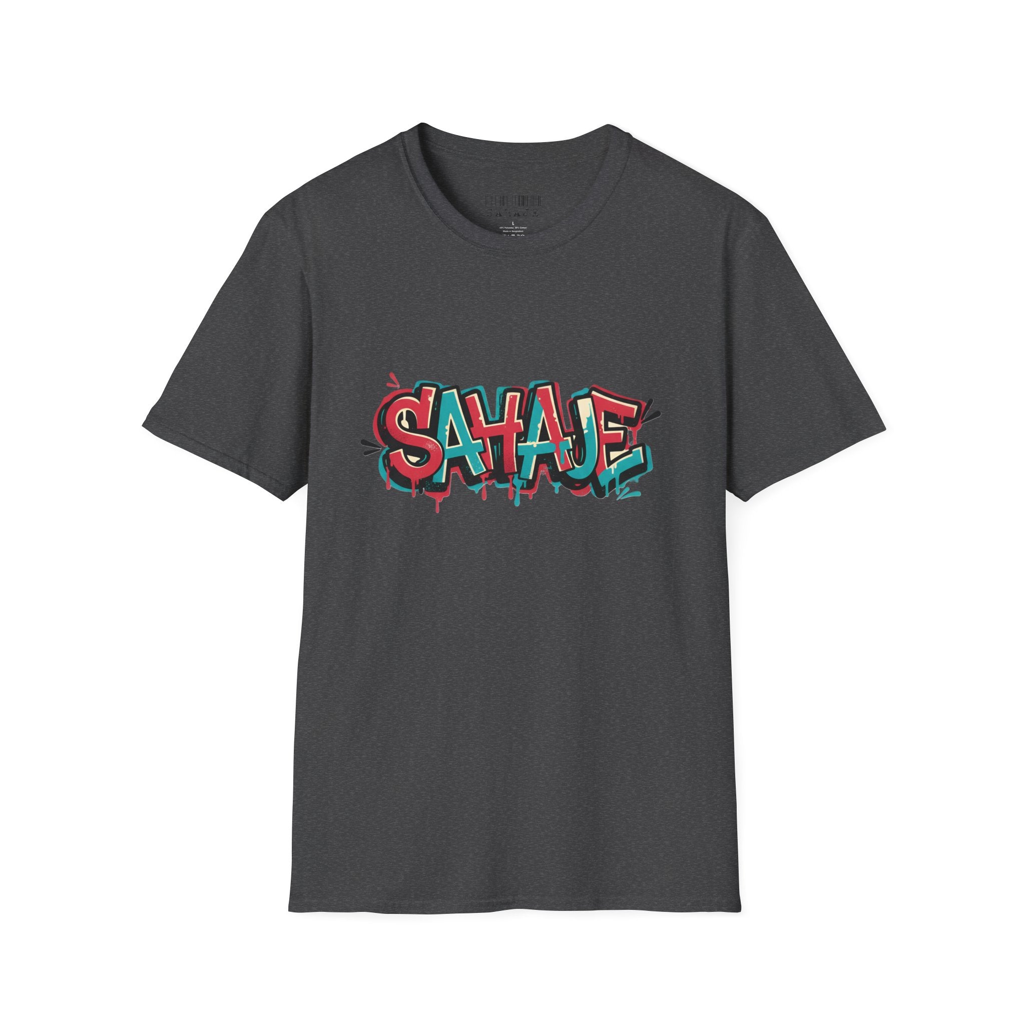 Graffiti 'SAVAGE' Tee — Urban Streetwear Graphic T-Shirt