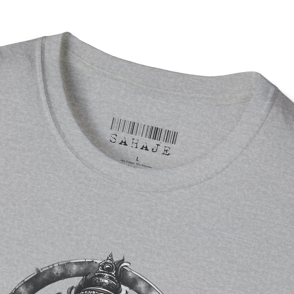Shiva Portrait T‑Shirt – Intricate Hindu Deity Art Tee