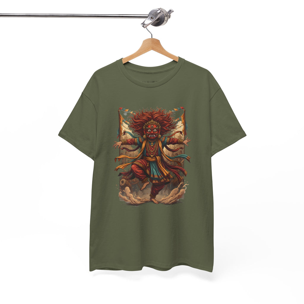T-Shirt — Tribal Dancer Graphic Tee (Native Spirit Warrior Art)
