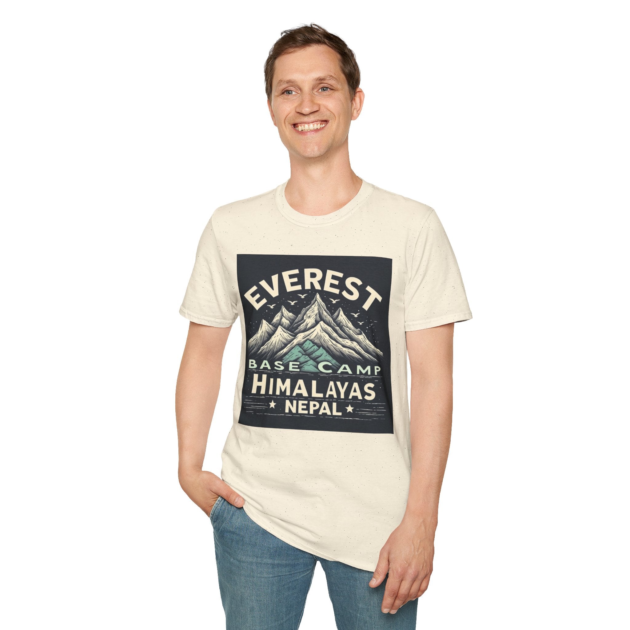 Everest Base Camp T-Shirt – Himalayas Nepal Vintage Mountain Tee
