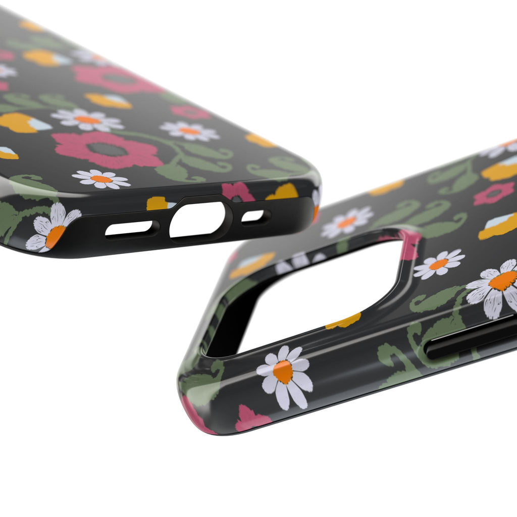 Floral Tough Phone Cases | Vibrant Protection for Everyday Use | Gift for Her, Trendy Accessories, Birthday, Mother's Day