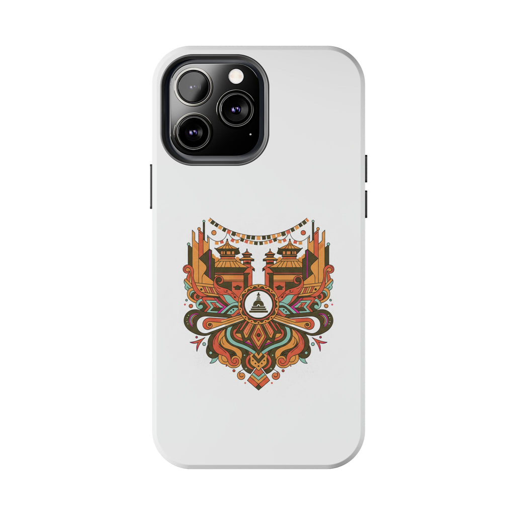 Tough Phone Case — Vintage Temple Mandala Design