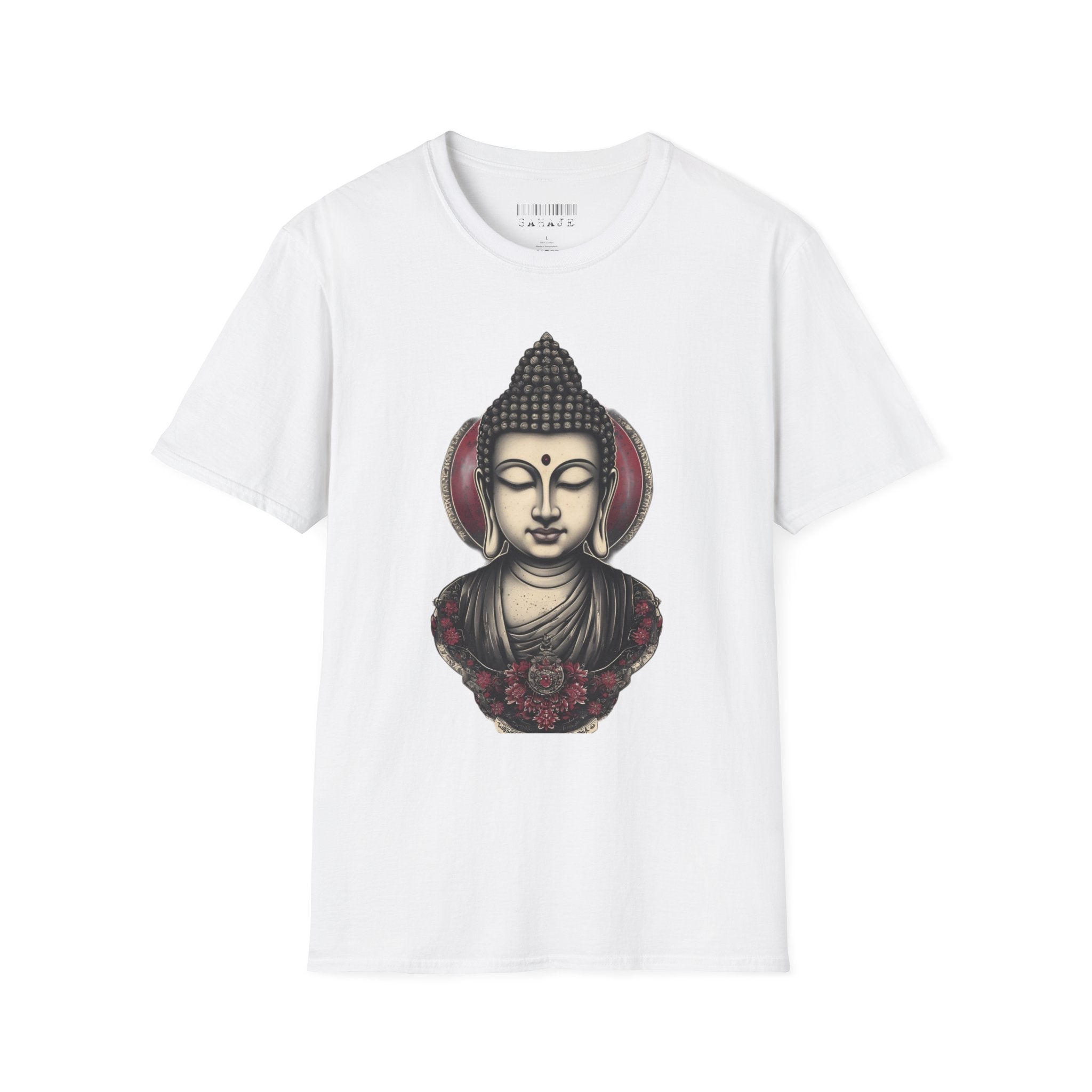 Buddha Portrait T-Shirt — Zen Meditation Graphic Tee