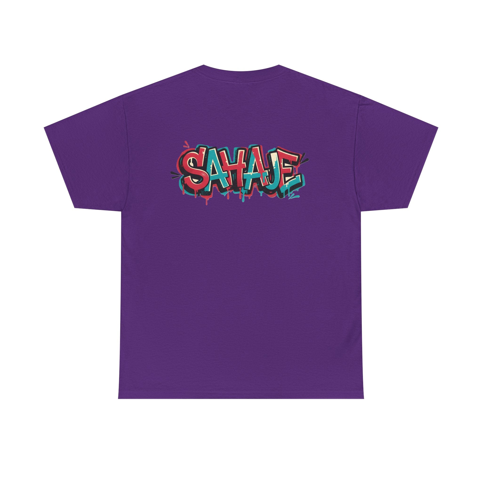 Graffiti "SAVAJE" Tee - Urban Streetwear Graphic T-Shirt