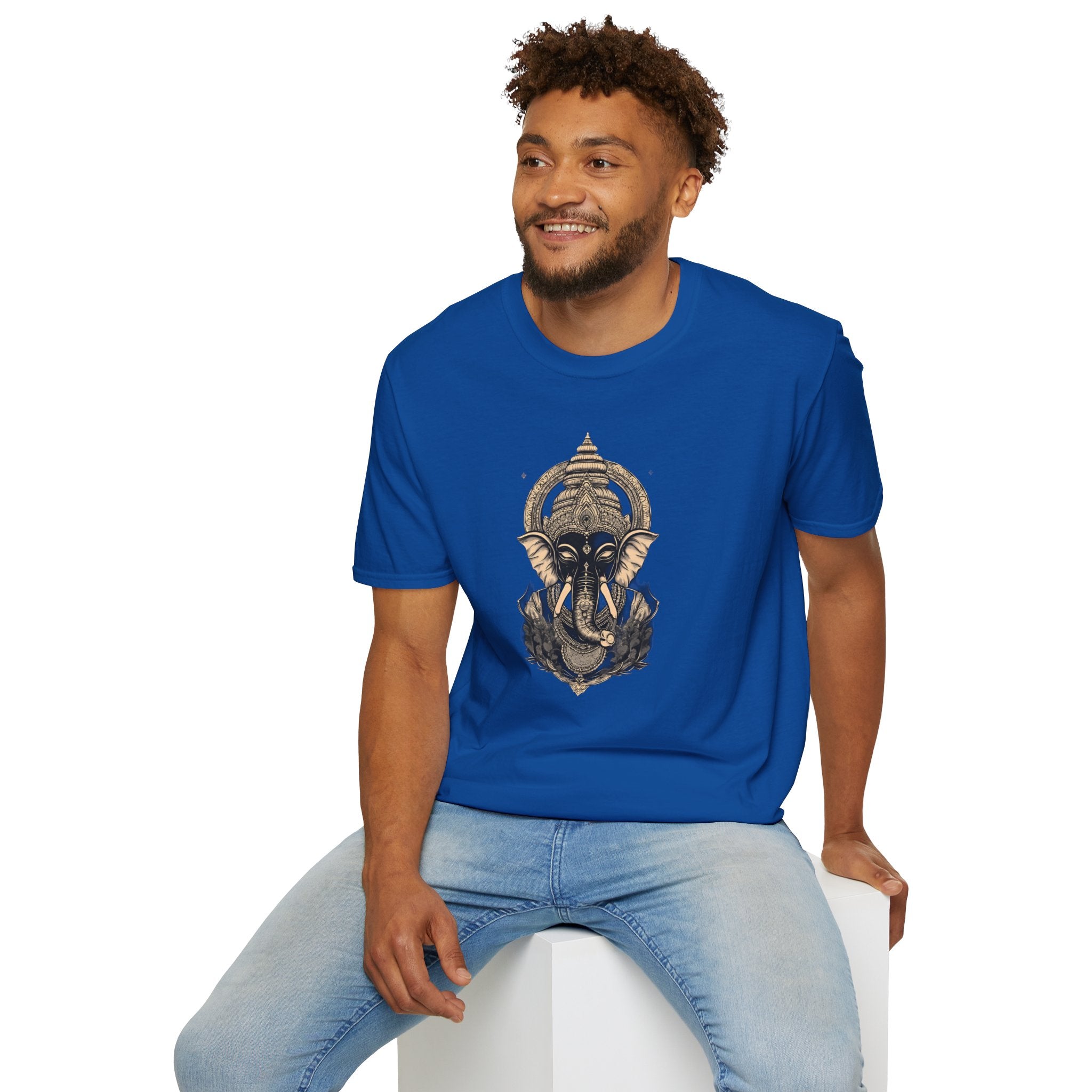 Elephant Mandala T-Shirt — Spiritual Ganesha Graphic Tee