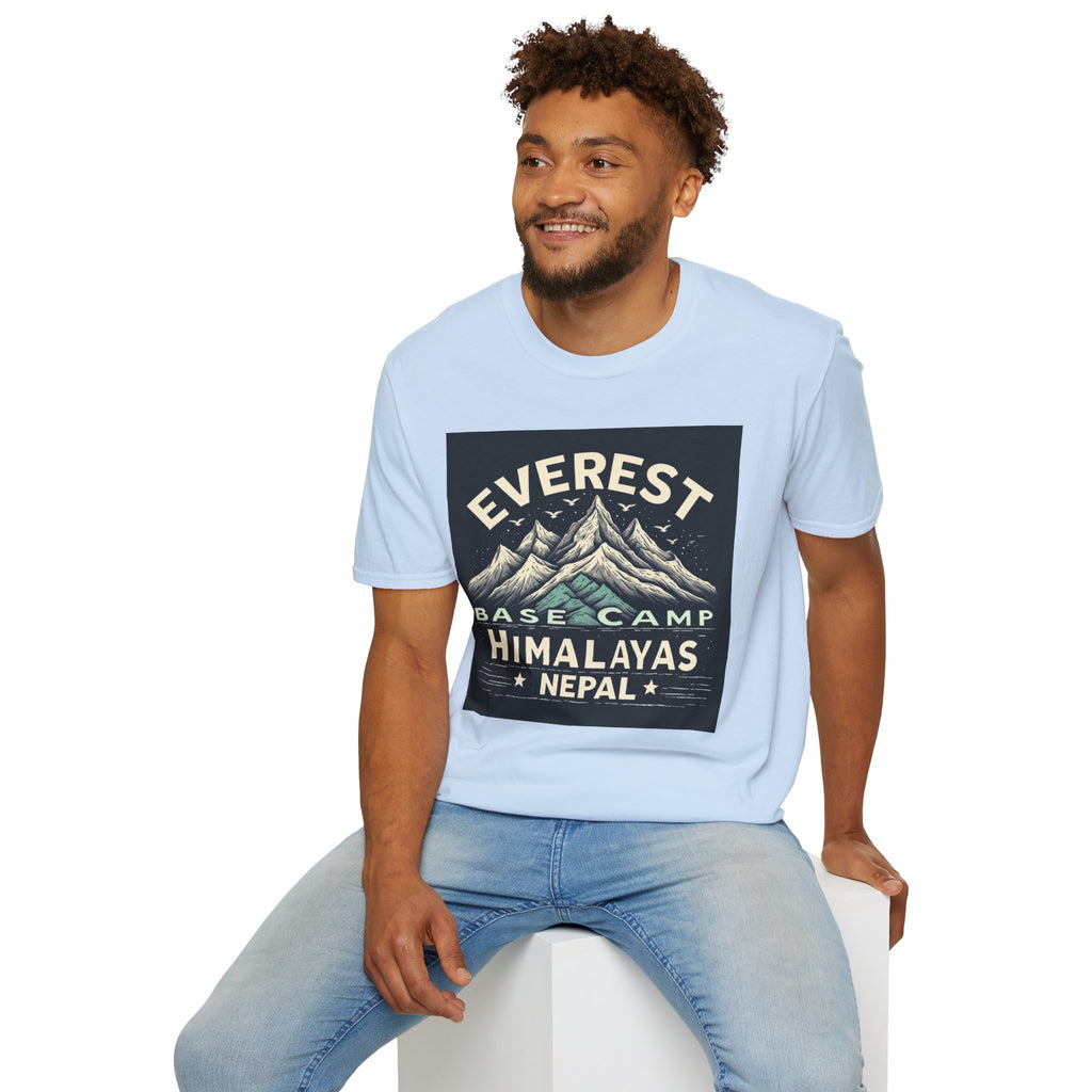 Everest Base Camp T-Shirt – Himalayas Nepal Vintage Mountain Tee