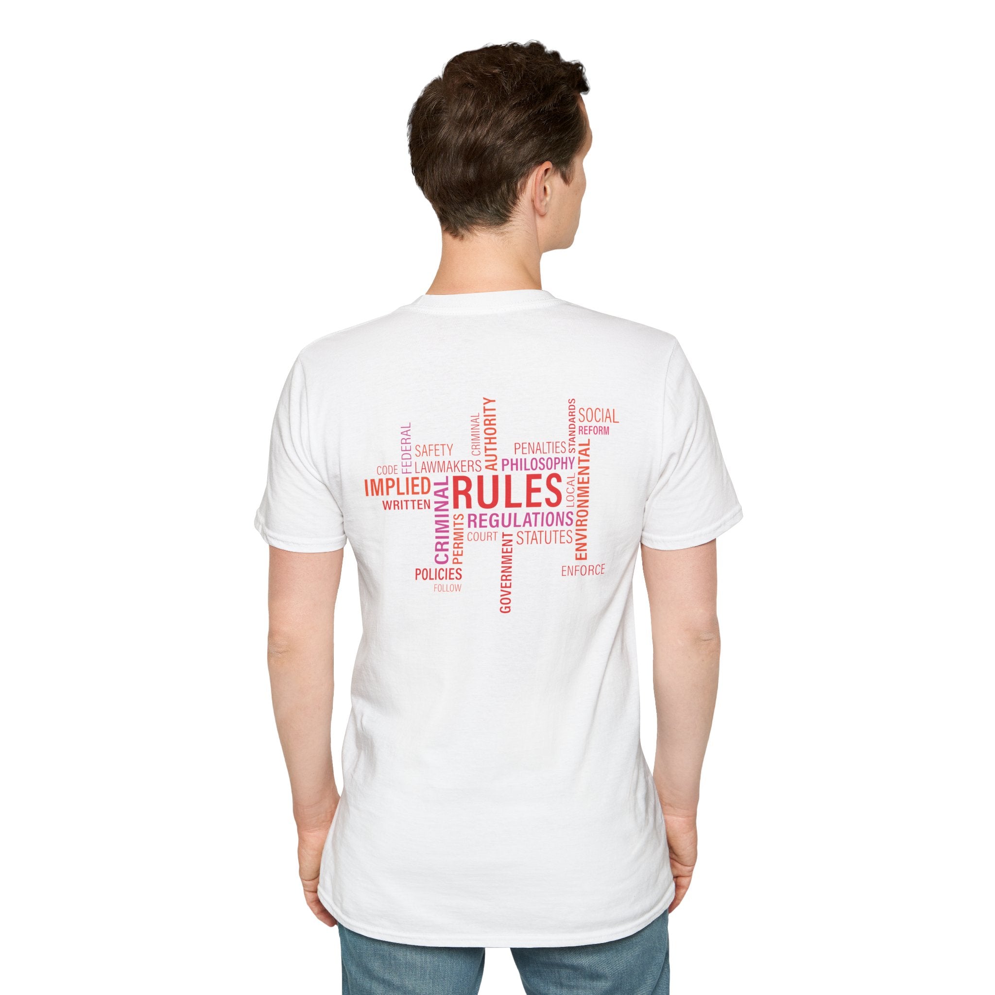 Ice Cream Twist T-Shirt — Colorful Swirl Back Print (Sahaje)