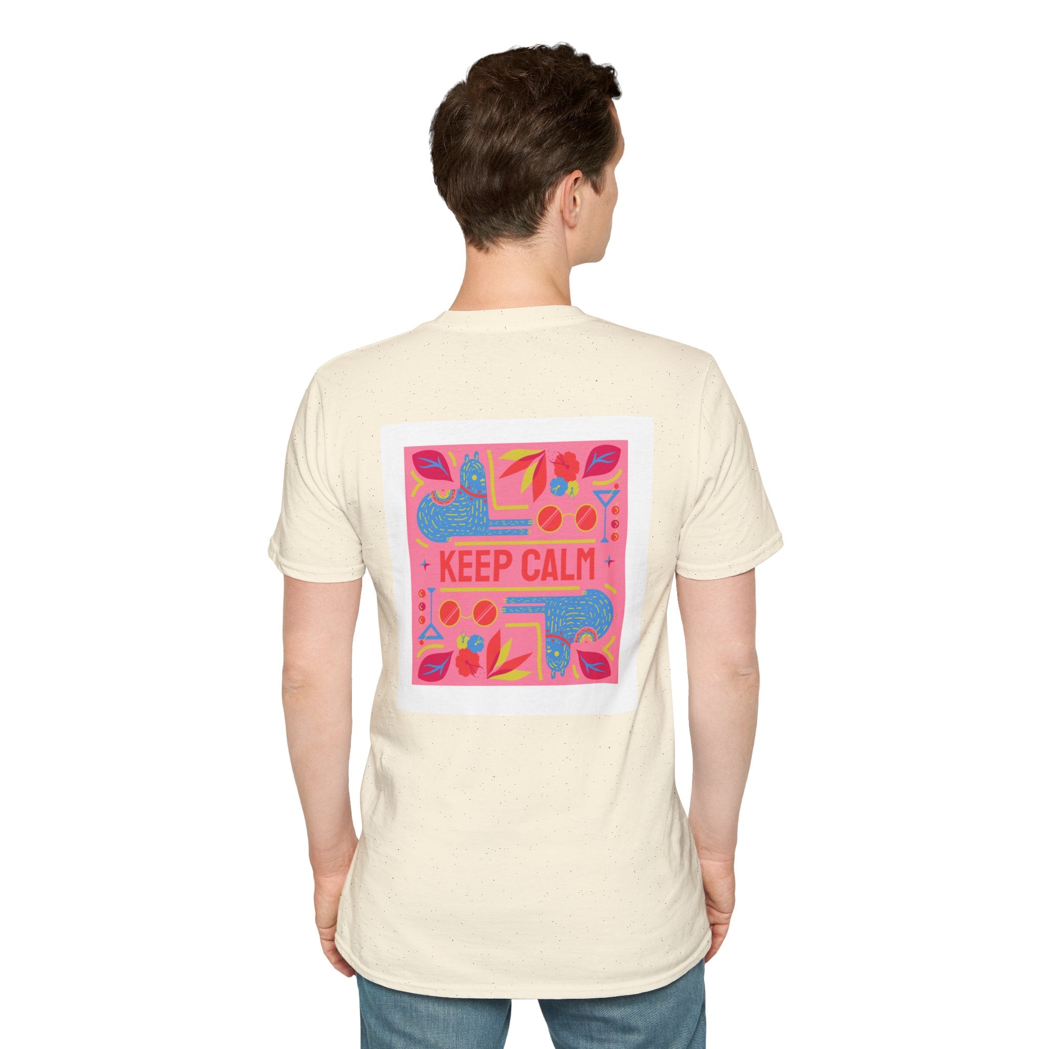 Keep Calm Floral Graphic T-Shirt