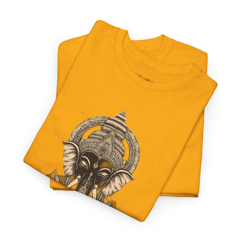 Elephant Mandala T‑Shirt — Spiritual Ganesha-Inspired Graphic Tee