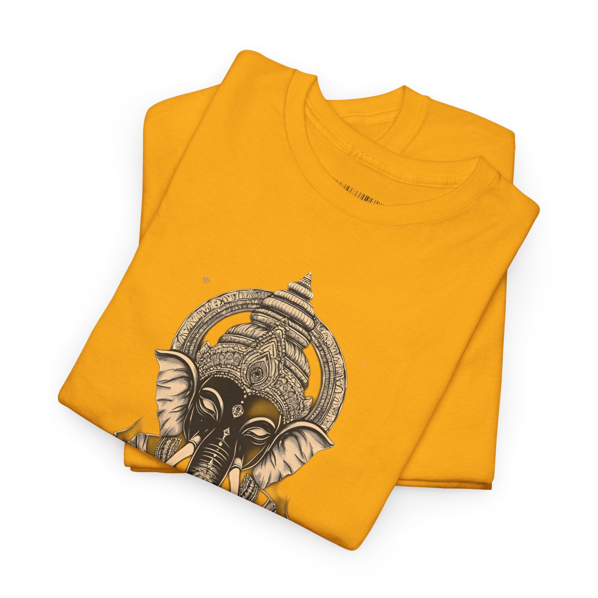 Elephant Mandala T‑Shirt — Spiritual Ganesha-Inspired Graphic Tee