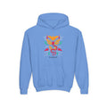 Youth Hoodie — Colorful Sahaja Floral Serpent Design