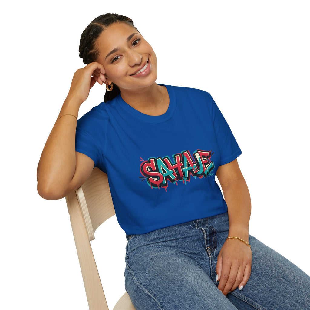 Graffiti 'SAVAGE' Tee — Urban Streetwear Graphic T-Shirt