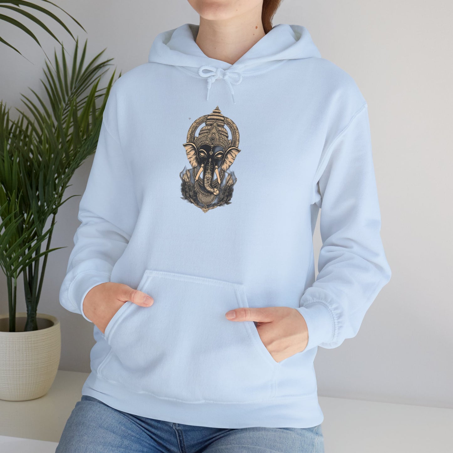 Egyptian Pharaoh Helmet Hoodie — Ancient Warrior Graphic Sweatshirt