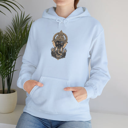 Egyptian Pharaoh Helmet Hoodie — Ancient Warrior Graphic Sweatshirt