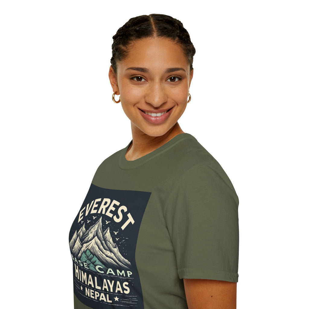 Everest Base Camp T-Shirt – Himalayas Nepal Vintage Mountain Tee
