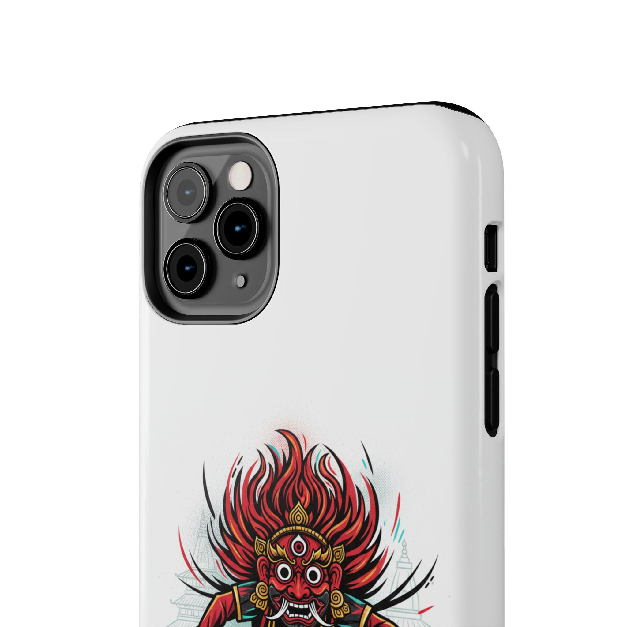Bhairava Tough Phone Case — Bold Hindu Deity Protective Cover