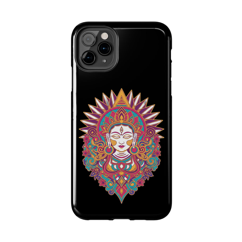 Buddha Mandala Tough Phone Case — Protective Spiritual iPhone Cover