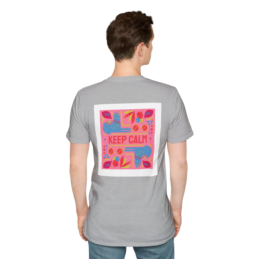 Keep Calm Floral Graphic T-Shirt