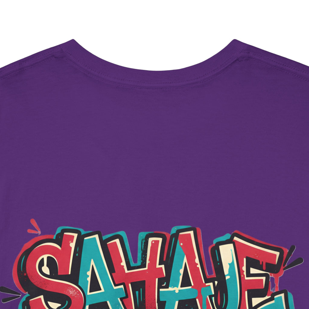 Graffiti "SAVAJE" Tee - Urban Streetwear Graphic T-Shirt