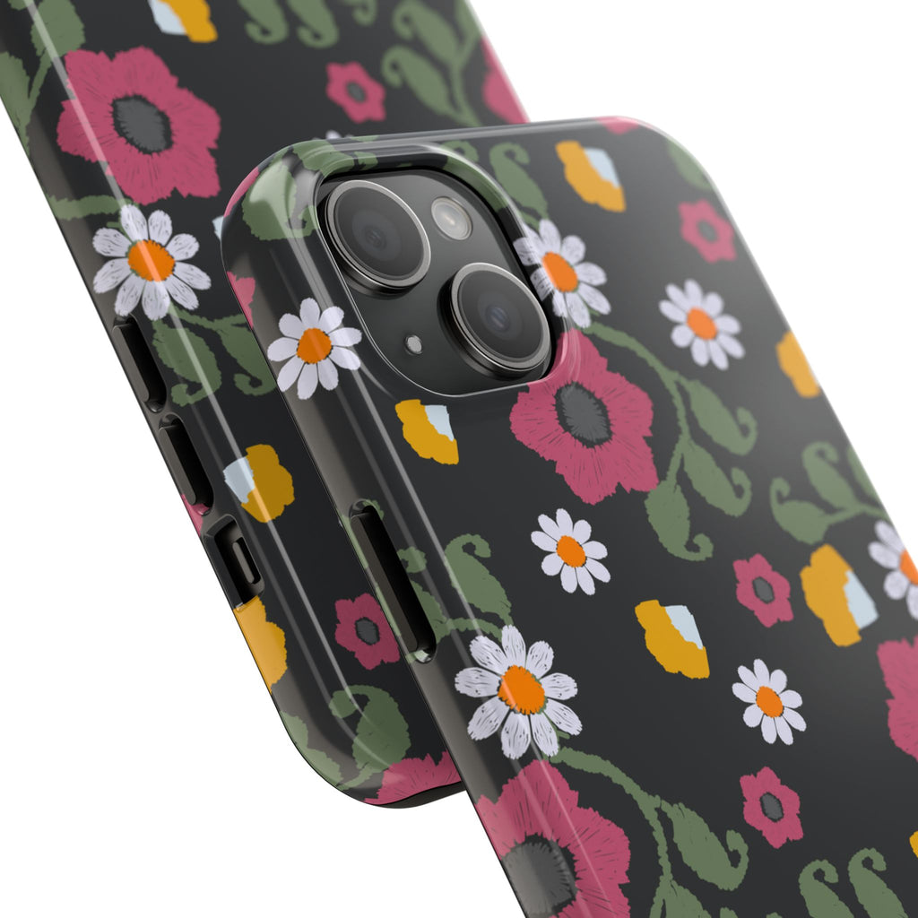 Floral Tough Phone Cases | Vibrant Protection for Everyday Use | Gift for Her, Trendy Accessories, Birthday, Mother's Day