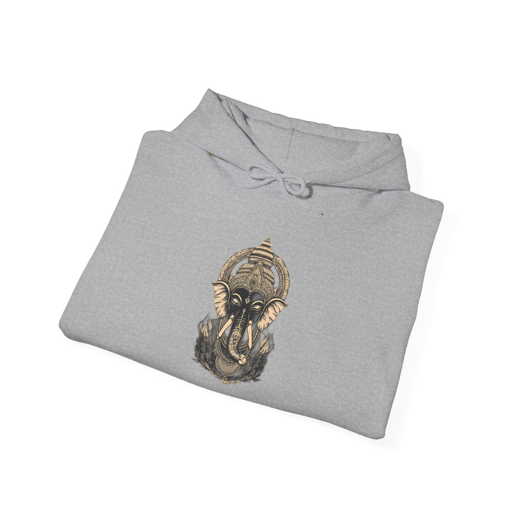 Egyptian Pharaoh Helmet Hoodie — Ancient Warrior Graphic Sweatshirt