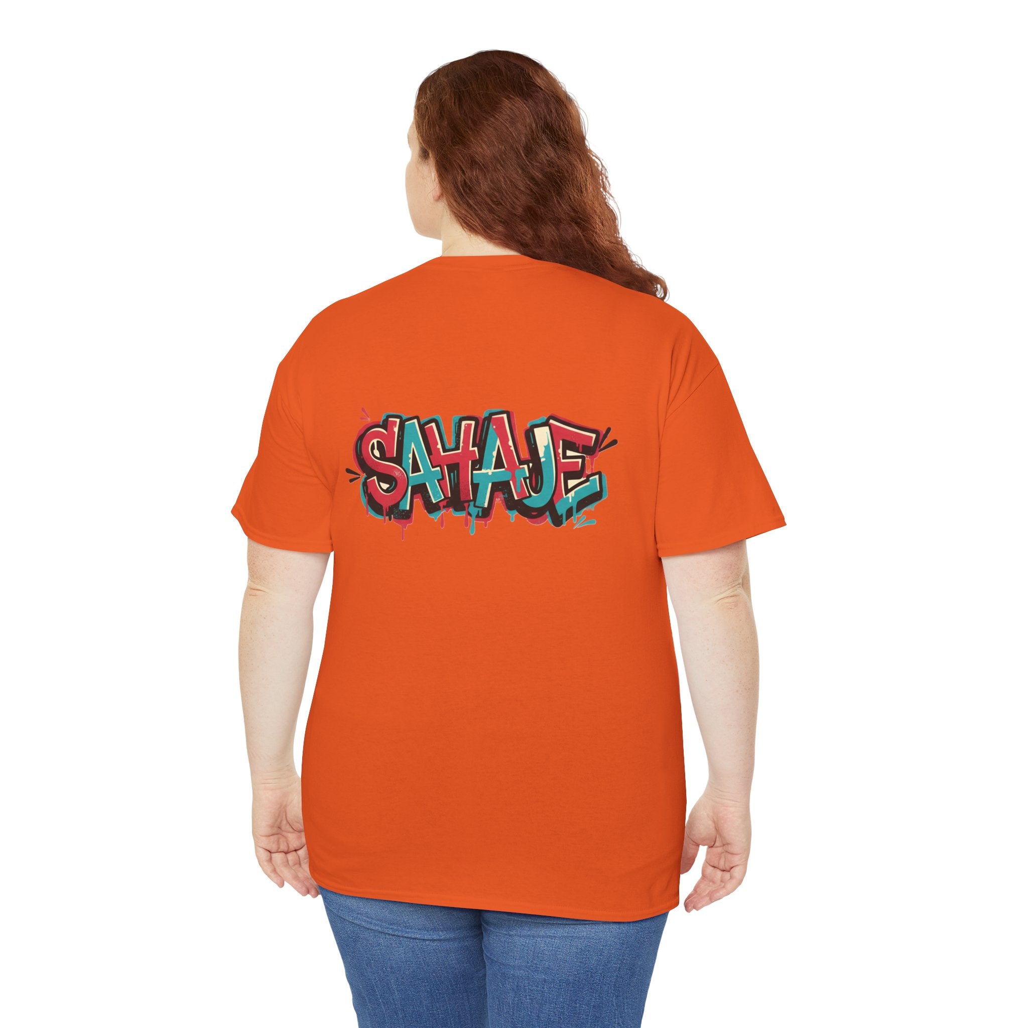 Graffiti "SAVAJE" Tee - Urban Streetwear Graphic T-Shirt