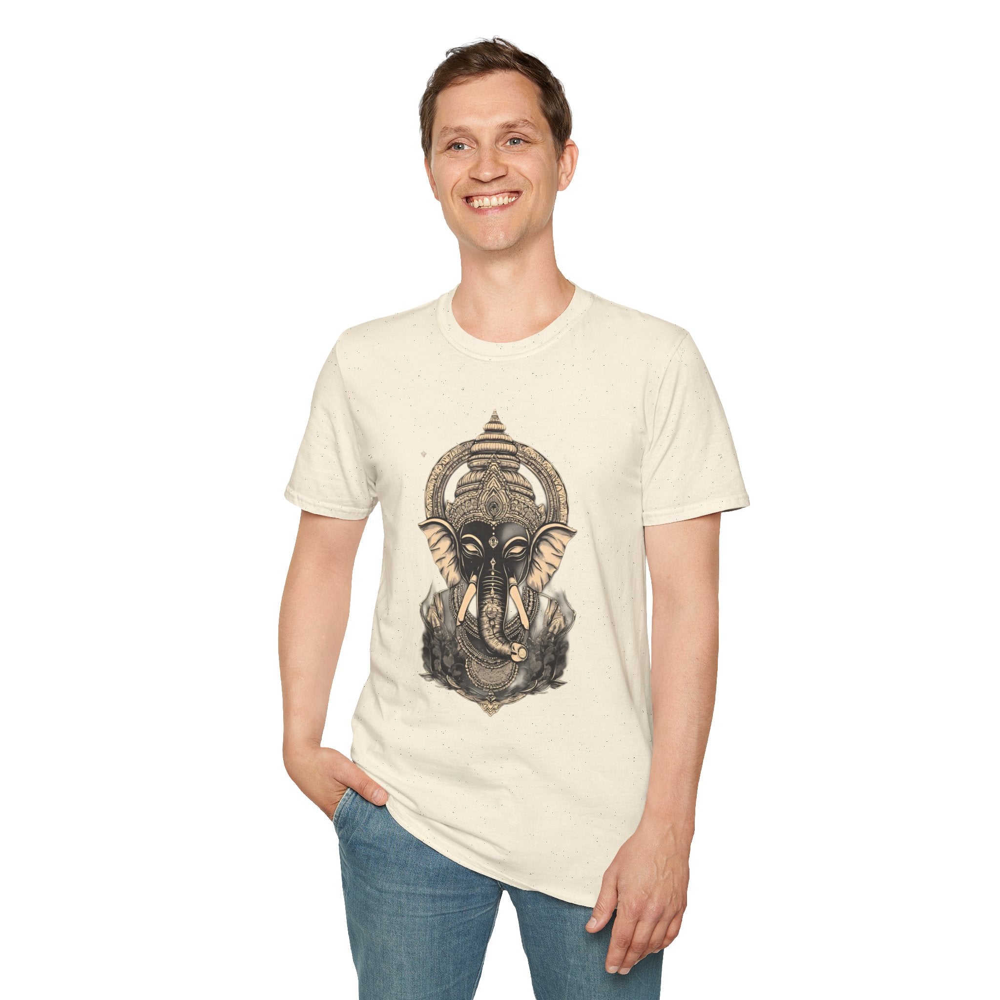 Ganesha Elephant Graphic T-Shirt