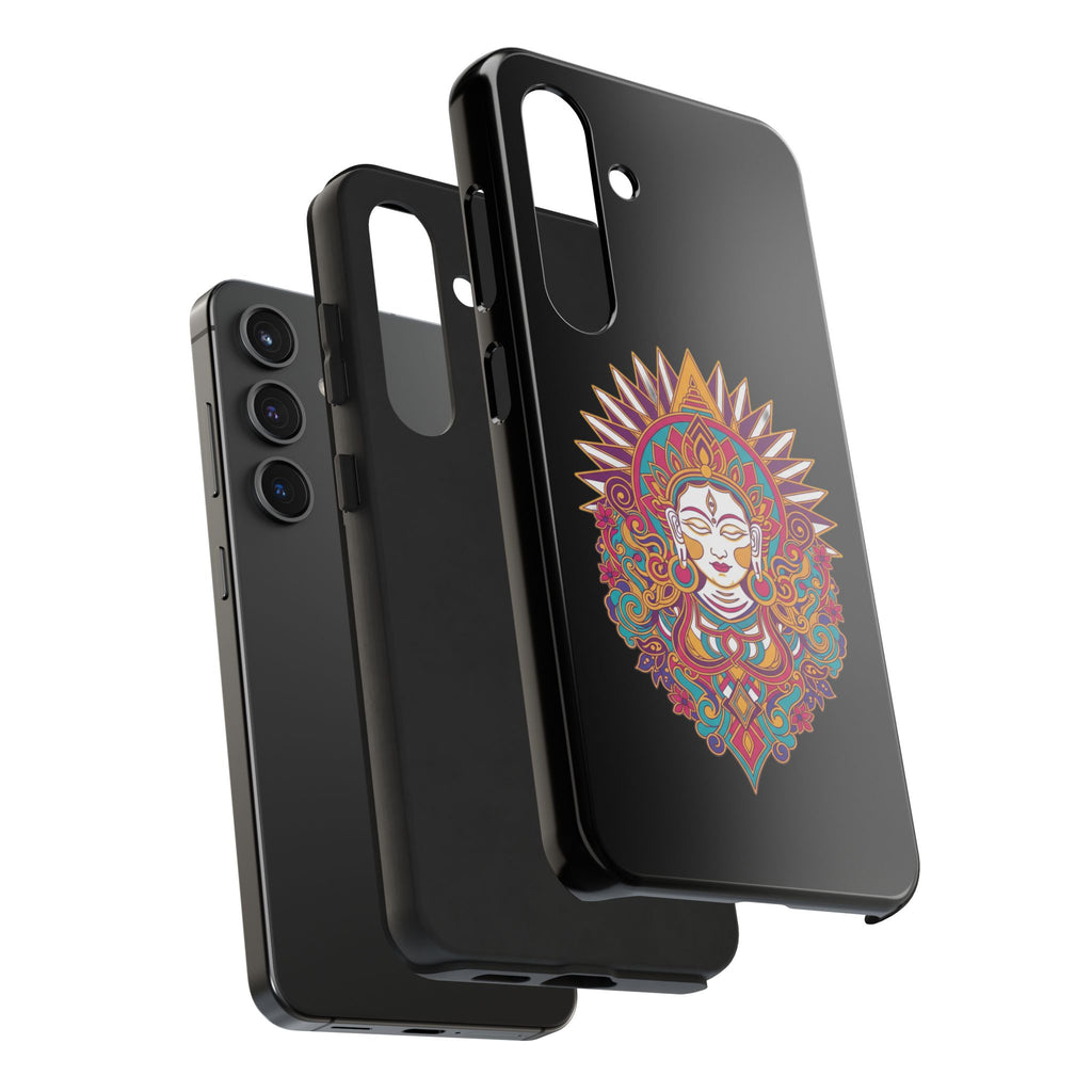 Buddha Mandala Tough Phone Case — Protective Spiritual iPhone Cover