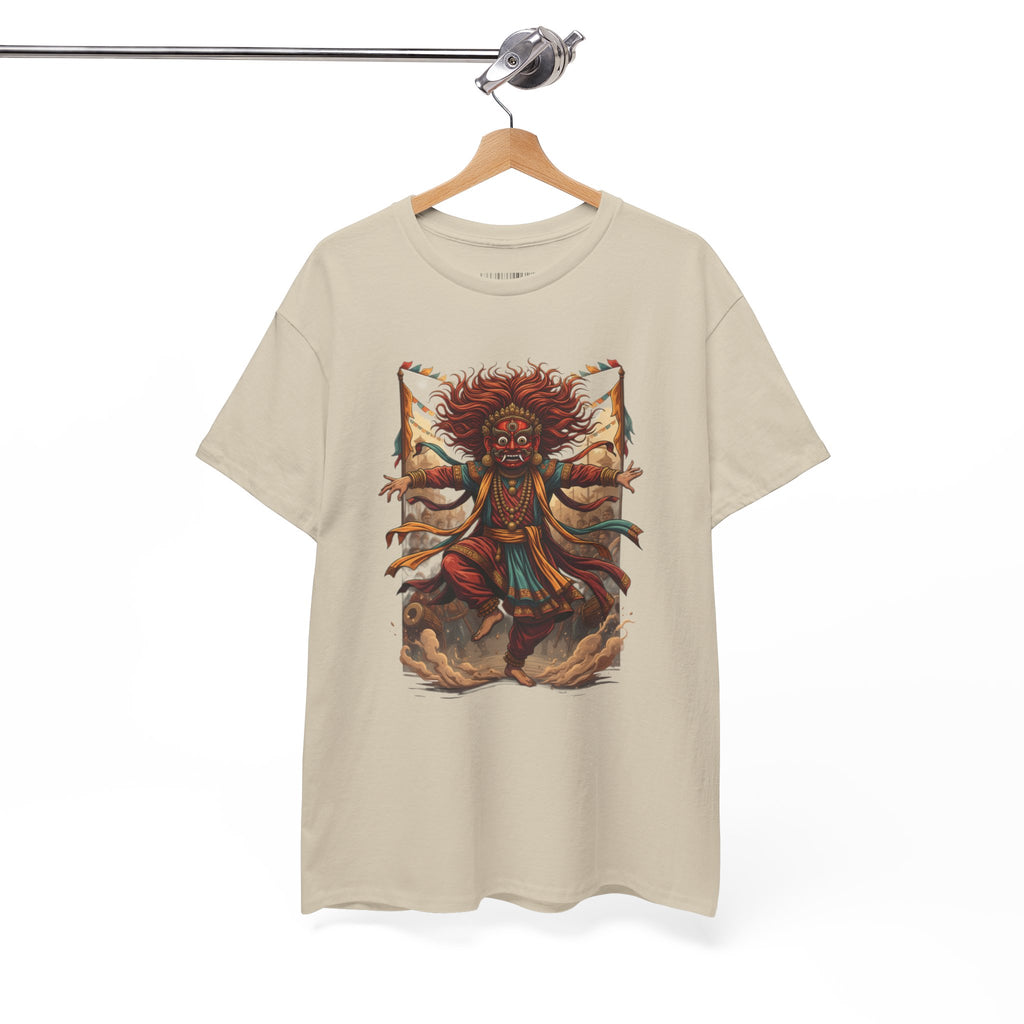T-Shirt — Tribal Dancer Graphic Tee (Native Spirit Warrior Art)