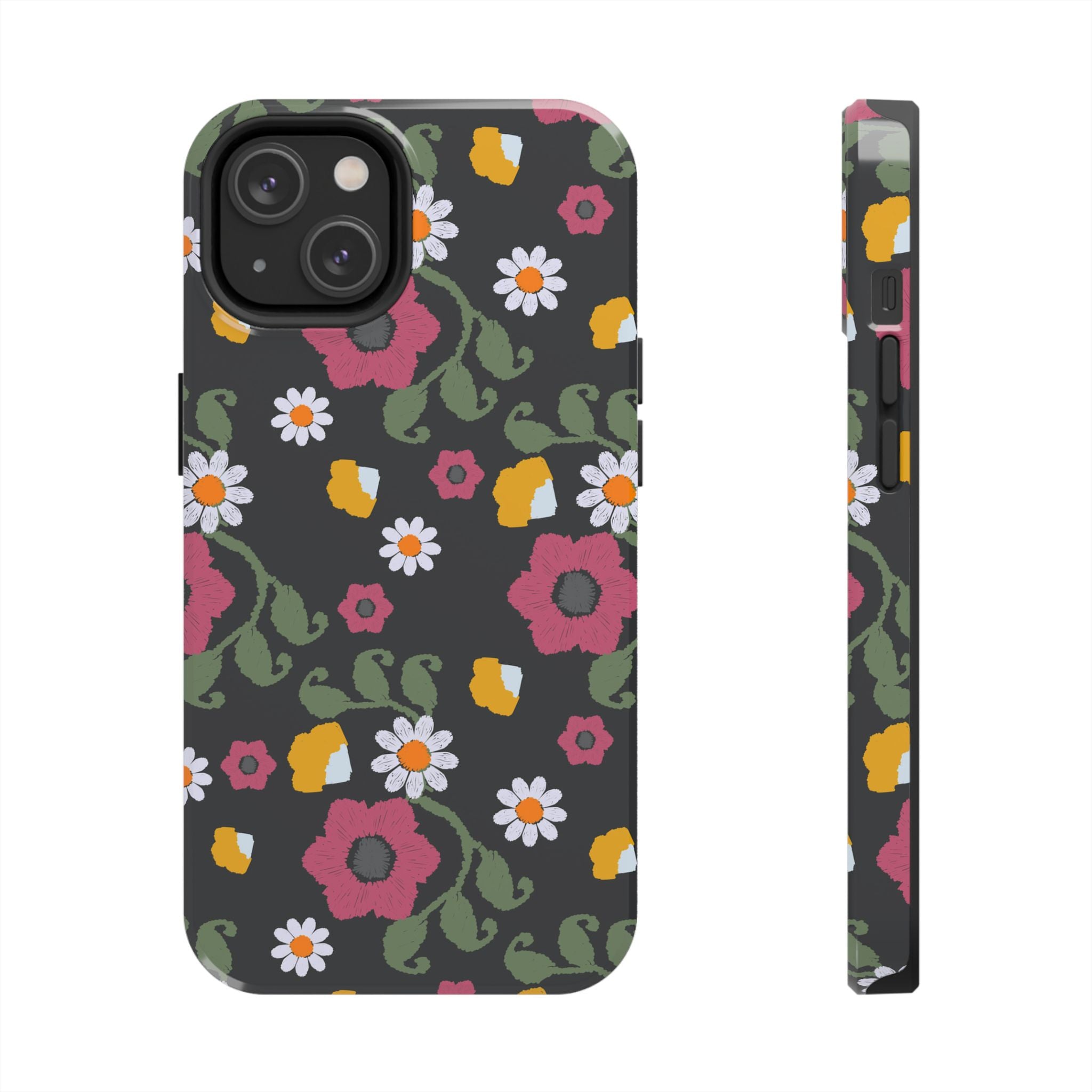 Floral Tough Phone Cases | Vibrant Protection for Everyday Use | Gift for Her, Trendy Accessories, Birthday, Mother's Day