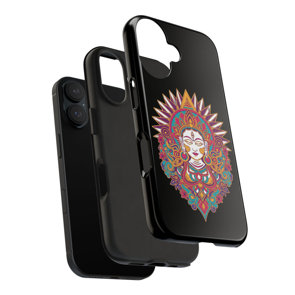 Buddha Mandala Tough Phone Case — Protective Spiritual iPhone Cover