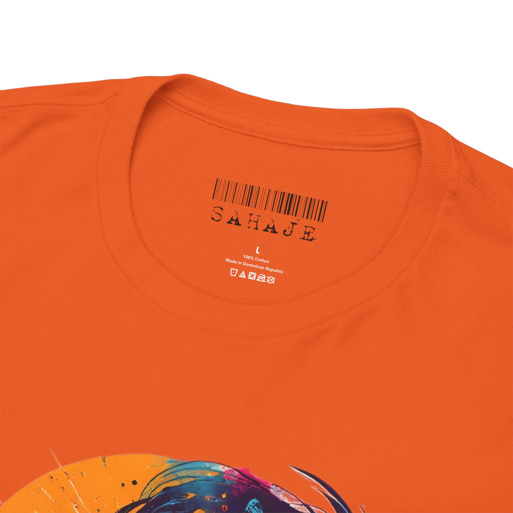 Butterfly Silhouette Graphic Tee — Colorful Maternity Profile Design