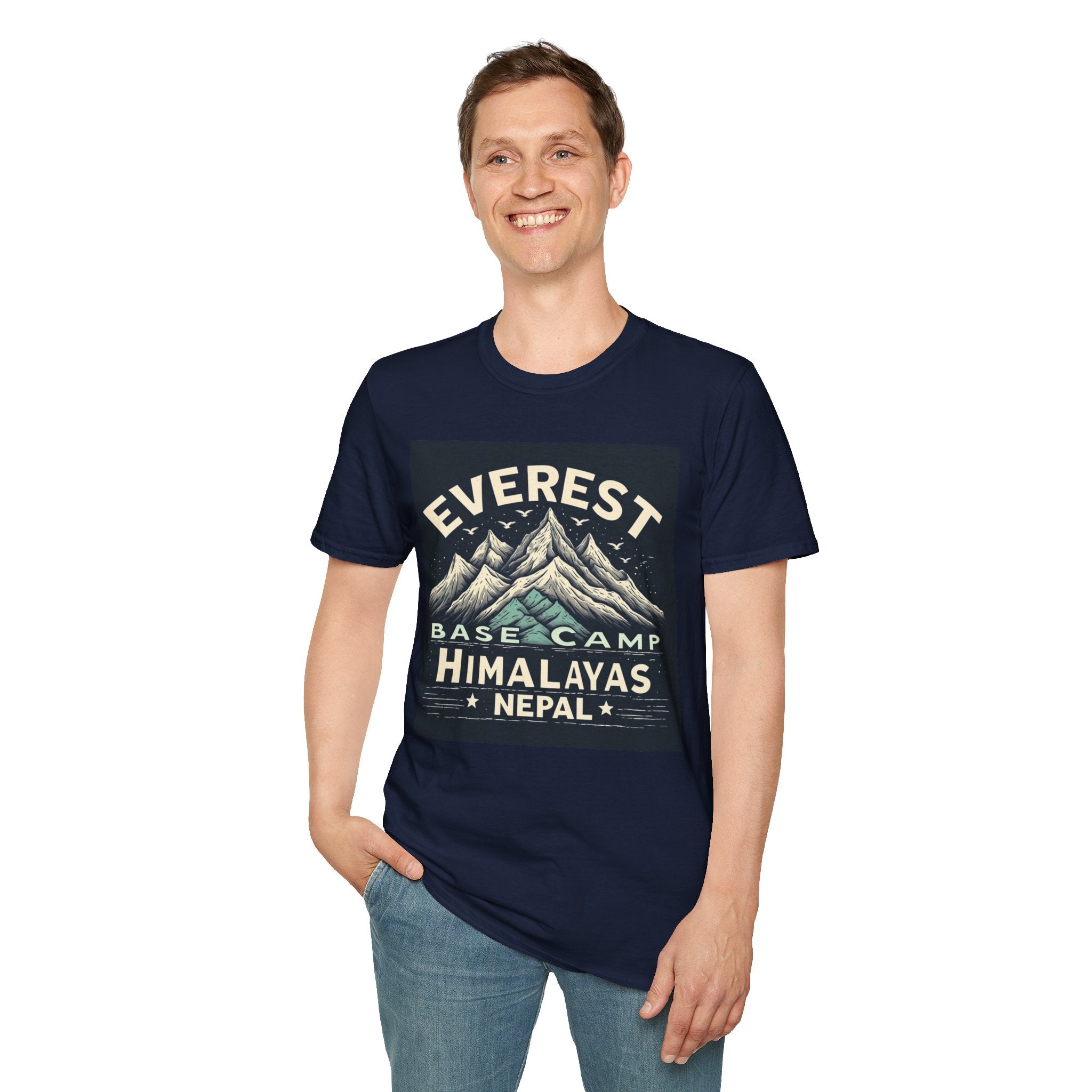 Everest Base Camp T-Shirt – Himalayas Nepal Vintage Mountain Tee