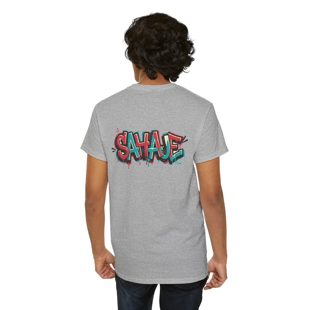 Graffiti "SAVAJE" Tee - Urban Streetwear Graphic T-Shirt