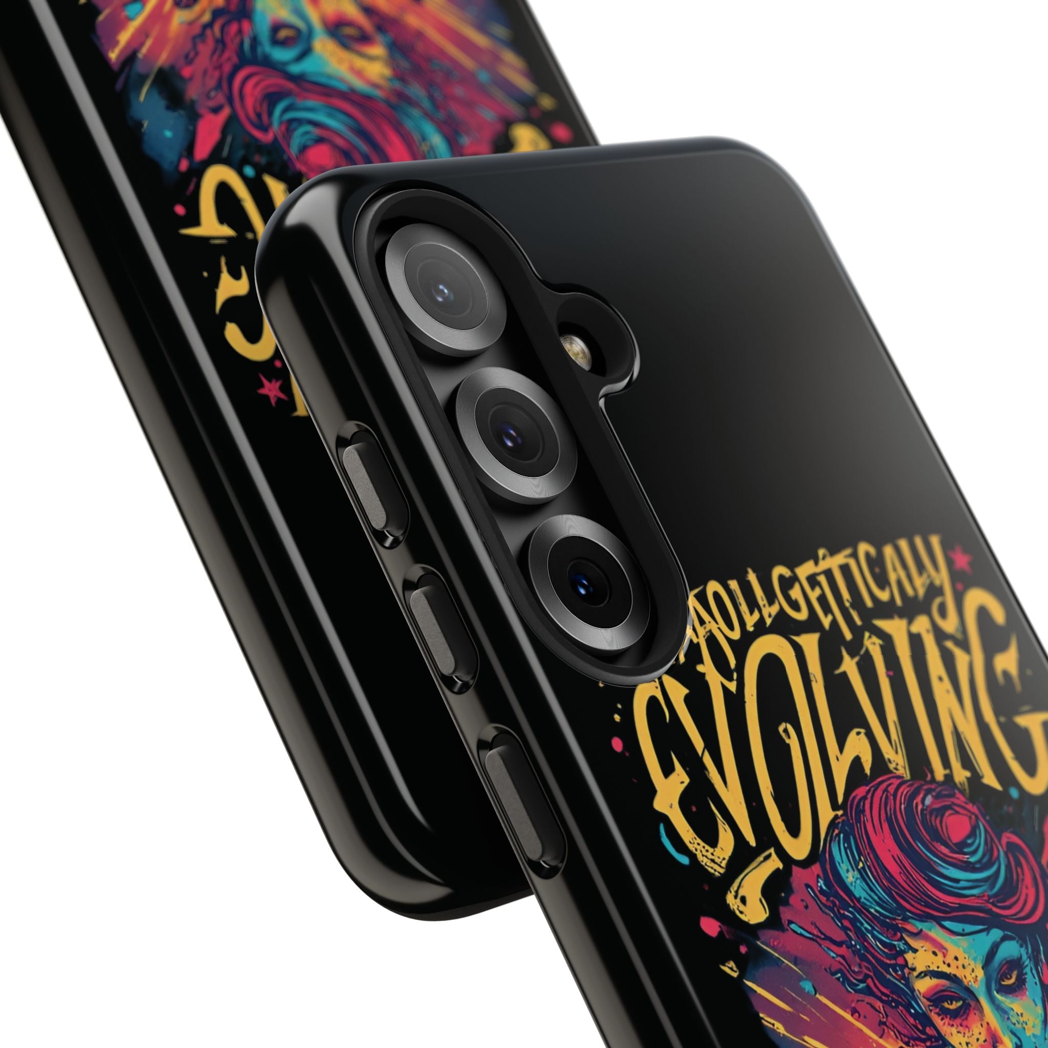 Evolving Butterfly Phone Case — "Unapologetically Evolving" Artistic Protective Case