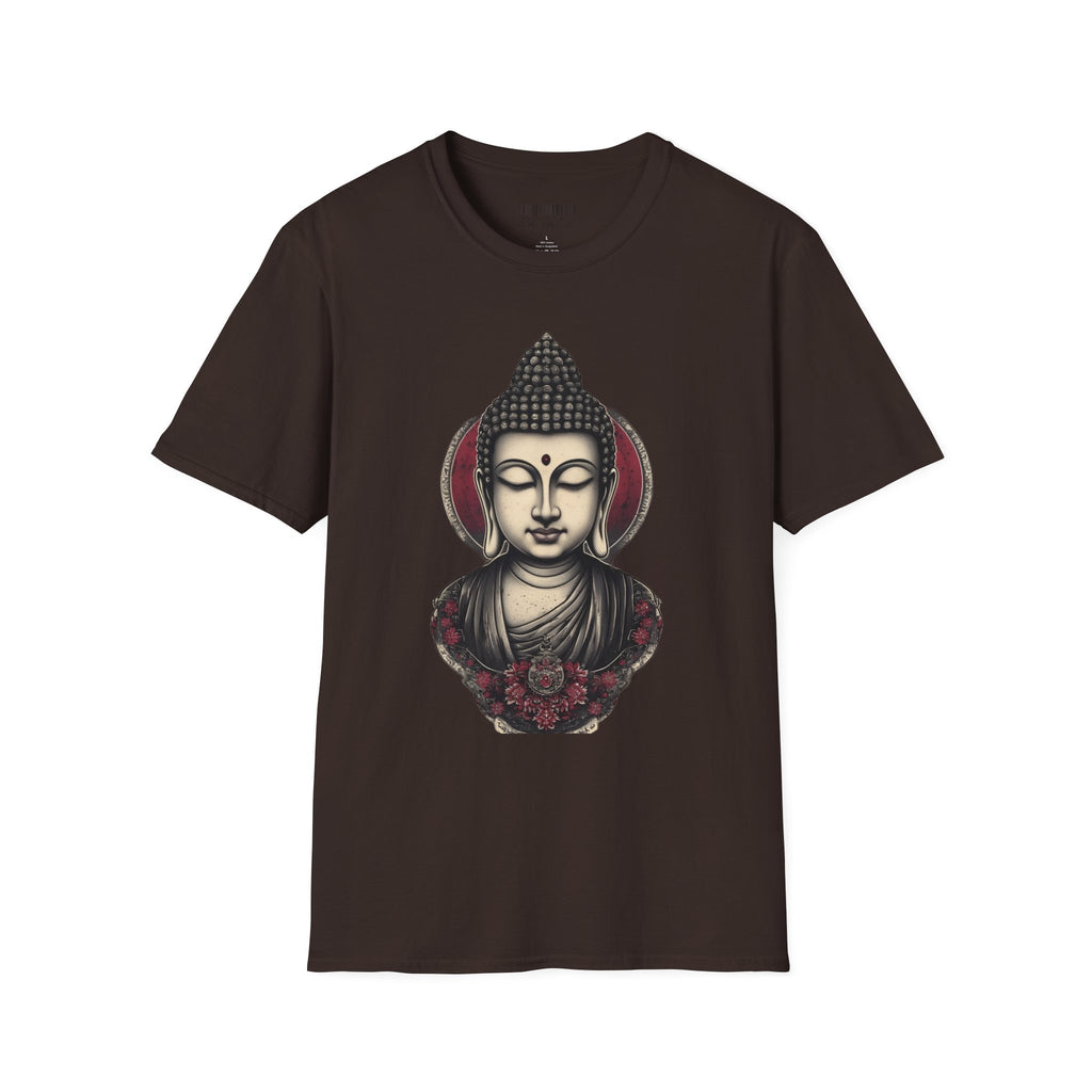 Buddha Portrait T-Shirt — Zen Meditation Graphic Tee