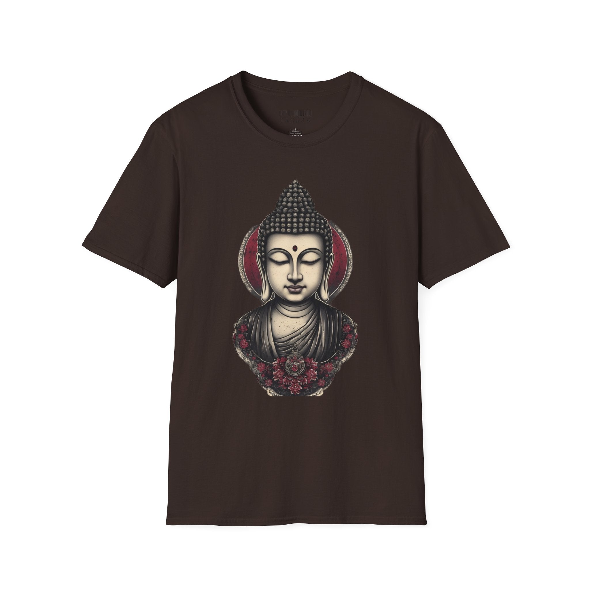 Buddha Portrait T-Shirt — Zen Meditation Graphic Tee
