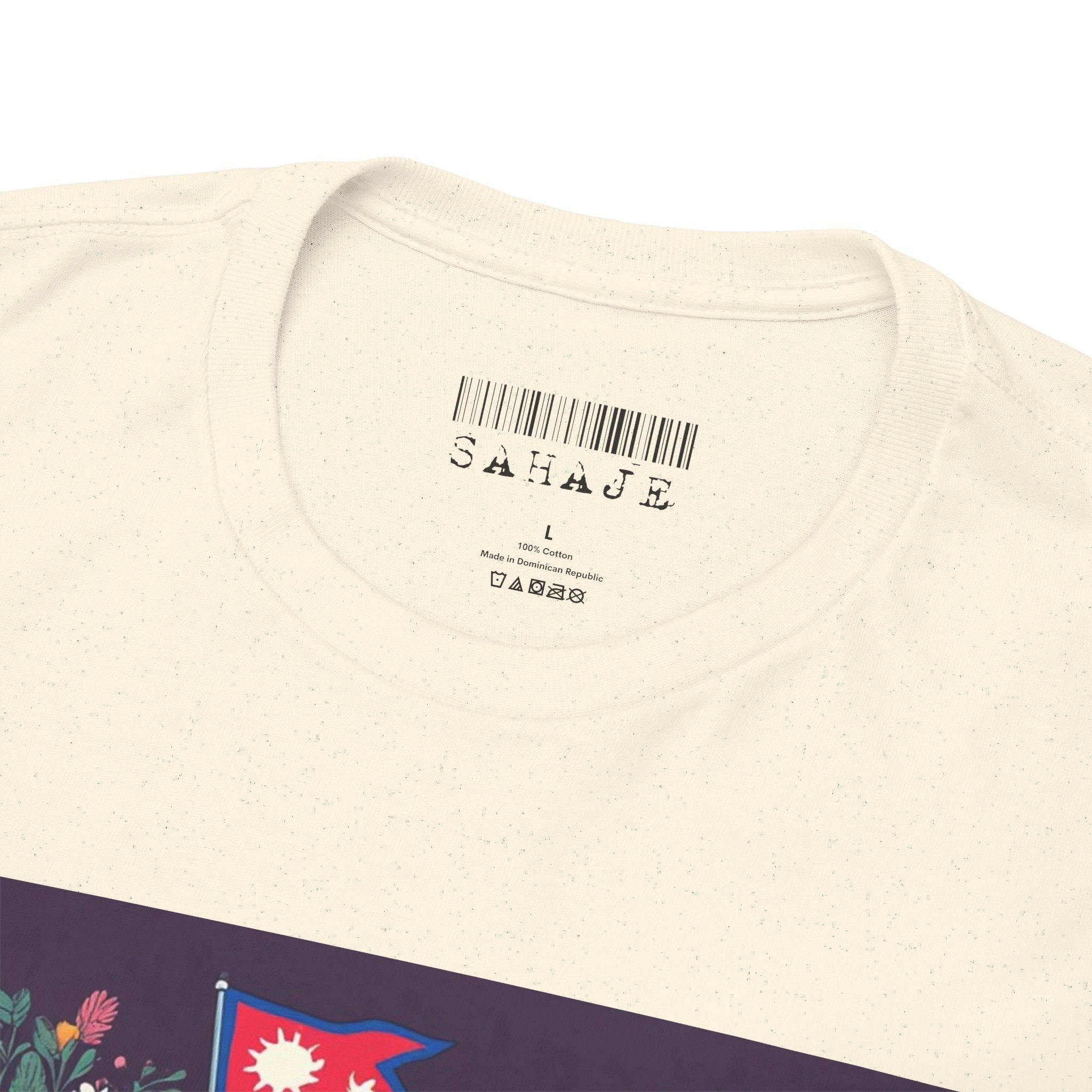 Sahaje Floral Bicycle T‑Shirt