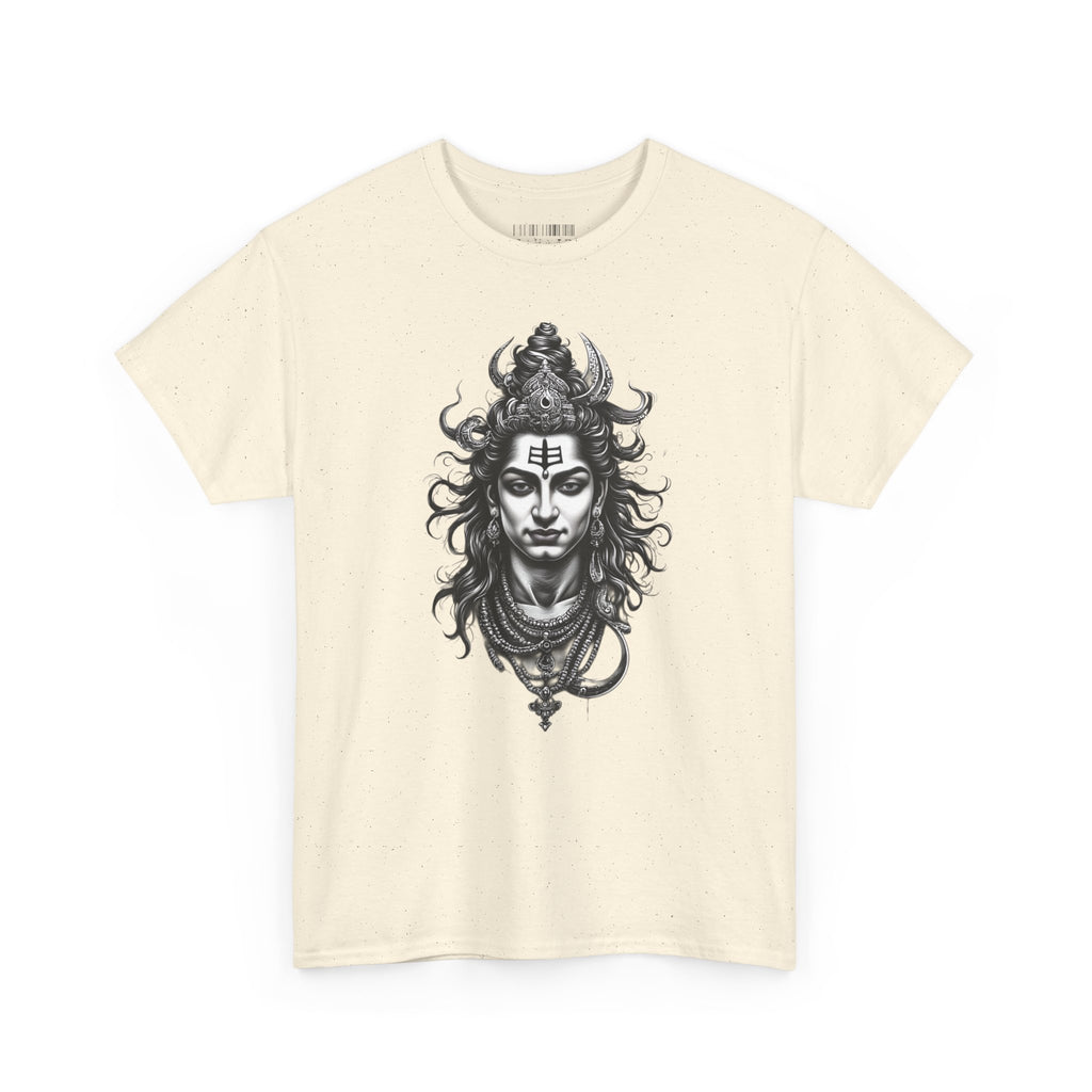 Shiva Portrait Tee — Hindu God Shiva Graphic T-Shirt