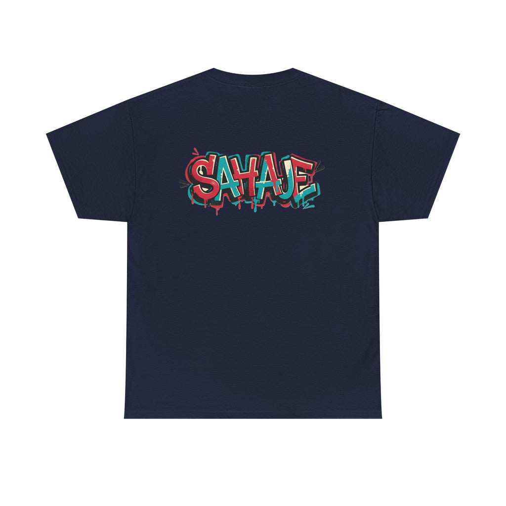 Graffiti "SAVAJE" Tee - Urban Streetwear Graphic T-Shirt