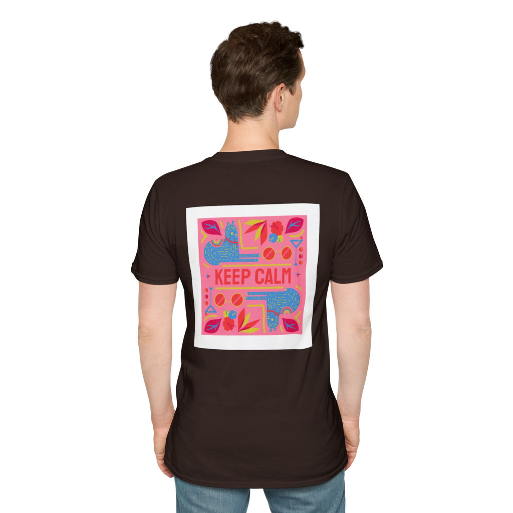 Keep Calm Floral Graphic T-Shirt