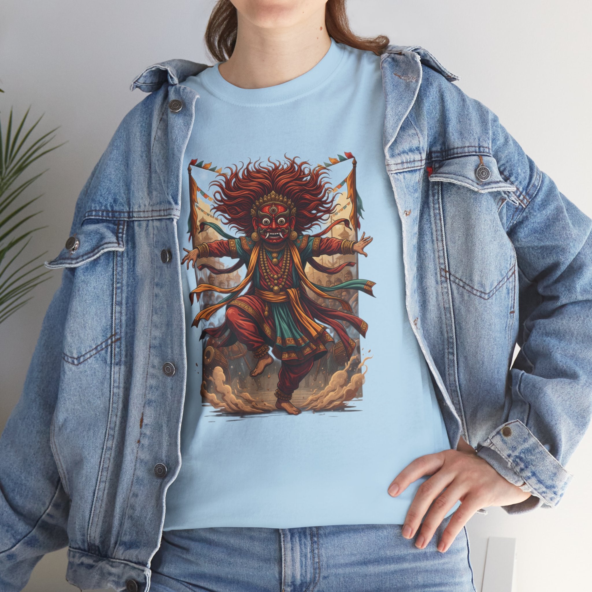 T-Shirt — Tribal Dancer Graphic Tee (Native Spirit Warrior Art)