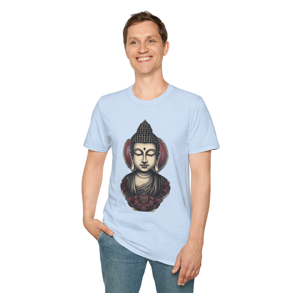 Buddha Portrait T-Shirt — Zen Meditation Graphic Tee