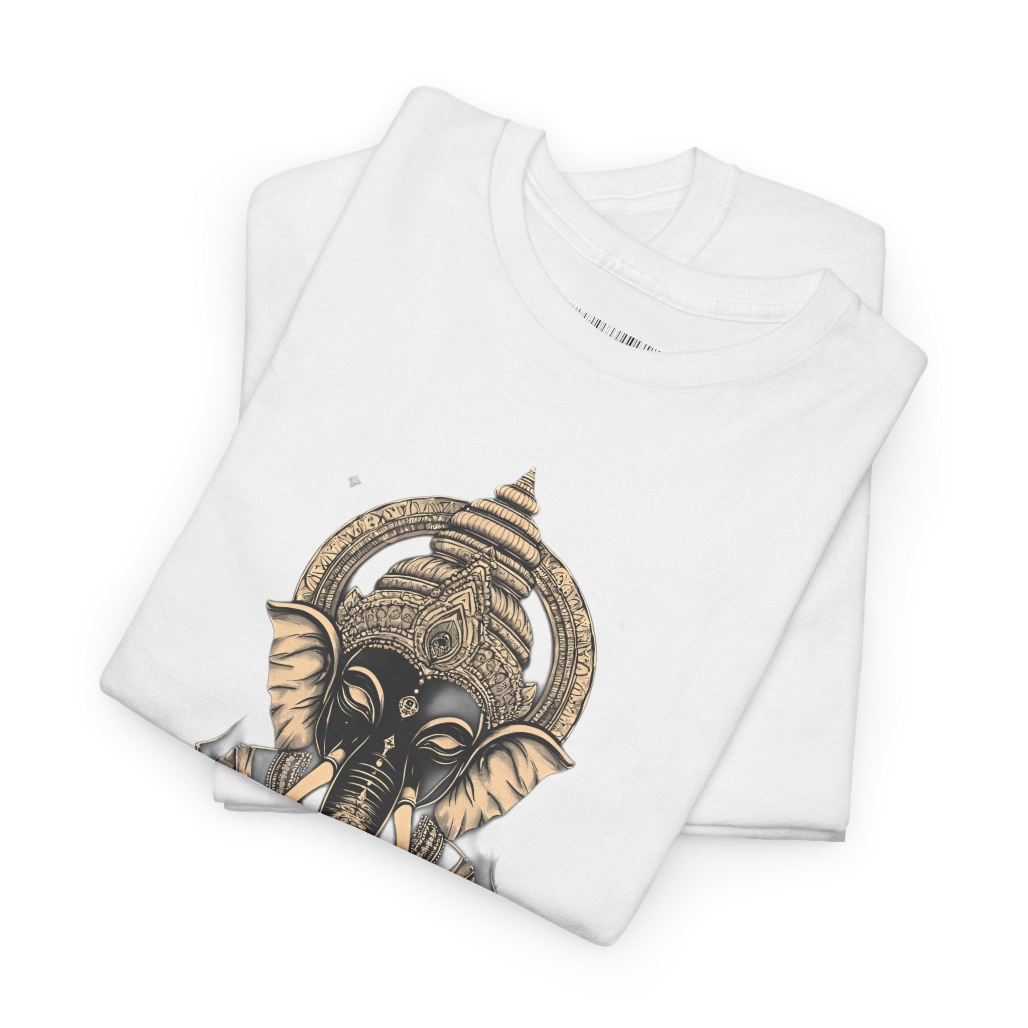 Elephant Mandala T‑Shirt — Spiritual Ganesha-Inspired Graphic Tee